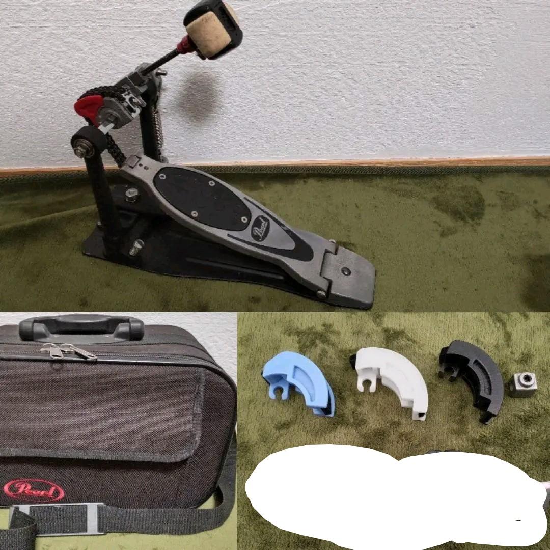 ※廃盤ドラムペダルPearl　P-101P、ケース、偏心カム付き