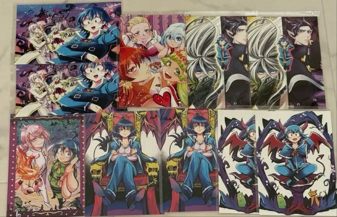 魔入りました入間くん　プロマイド、ポストカードセット