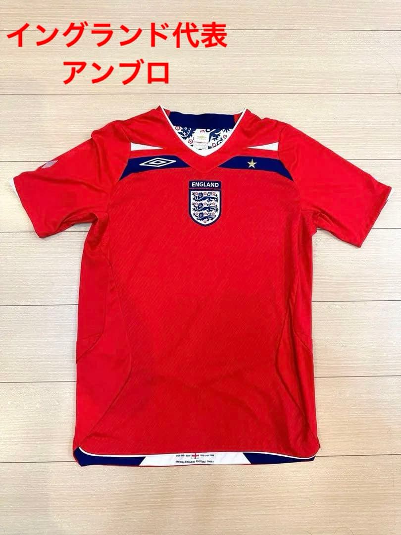 umbro アンブロ サッカー イングランド代表ユニフォーム Mサイズ