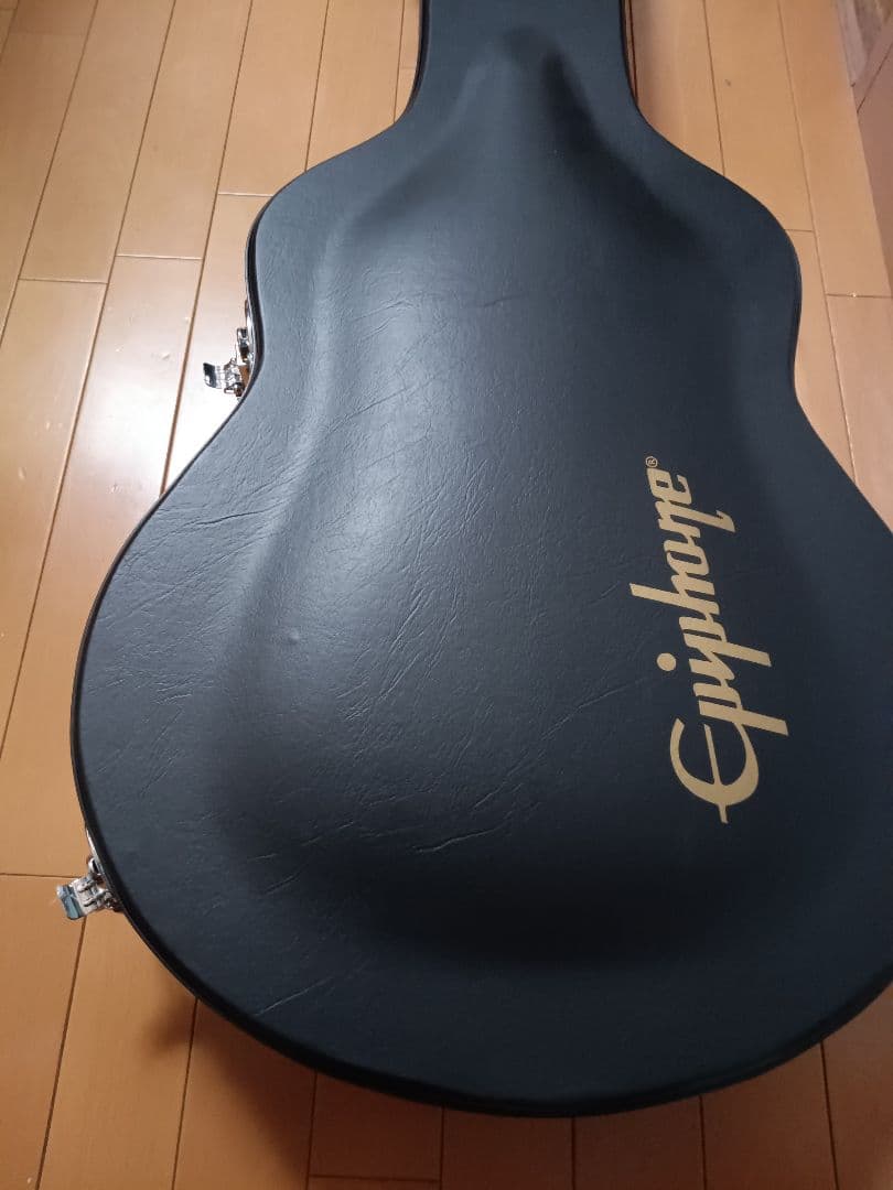 エピフォン　EmperorII　ジョーパスモデル　純正ハードケースつ