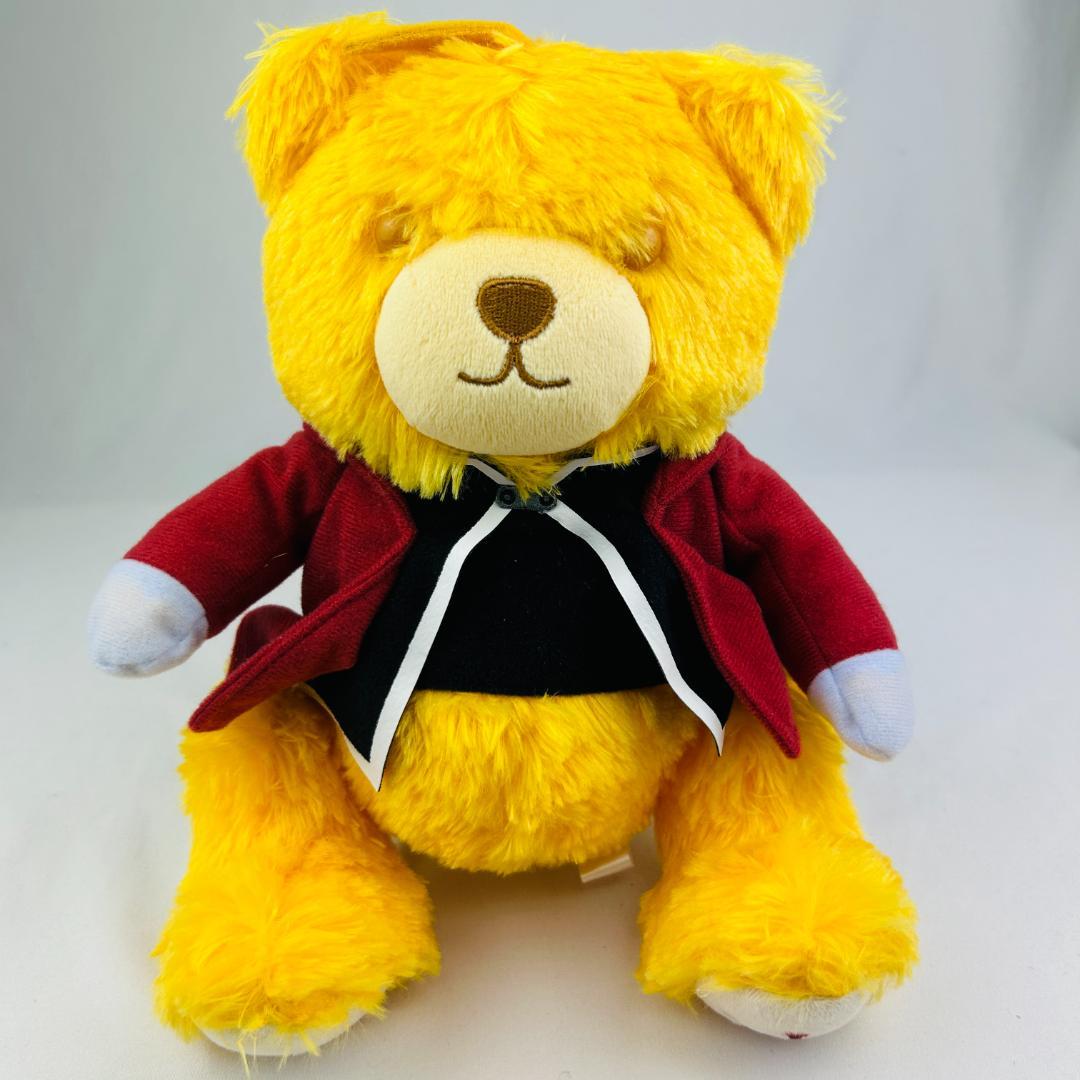 鋼の錬金術師展 テディベア エドワード・エルリックモデル ぬいぐるみ　ハガレン