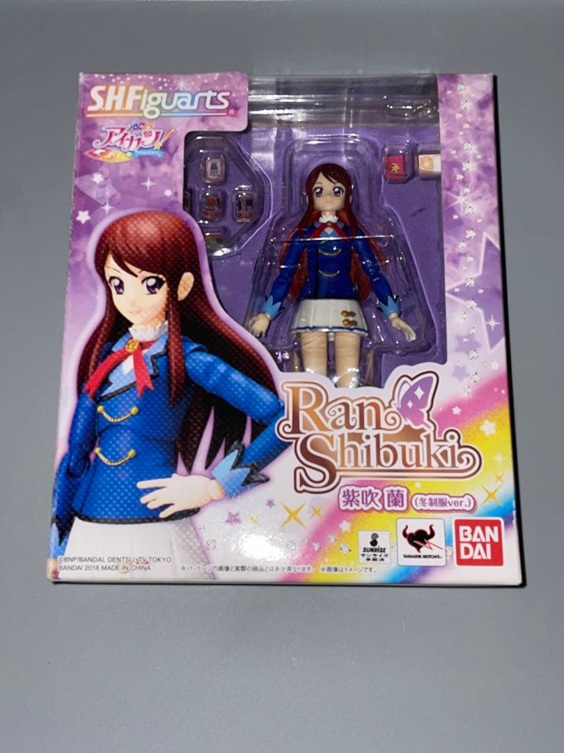 アイカツ S.H.Figuarts 紫吹蘭 フィギュア 早期購入特典付き