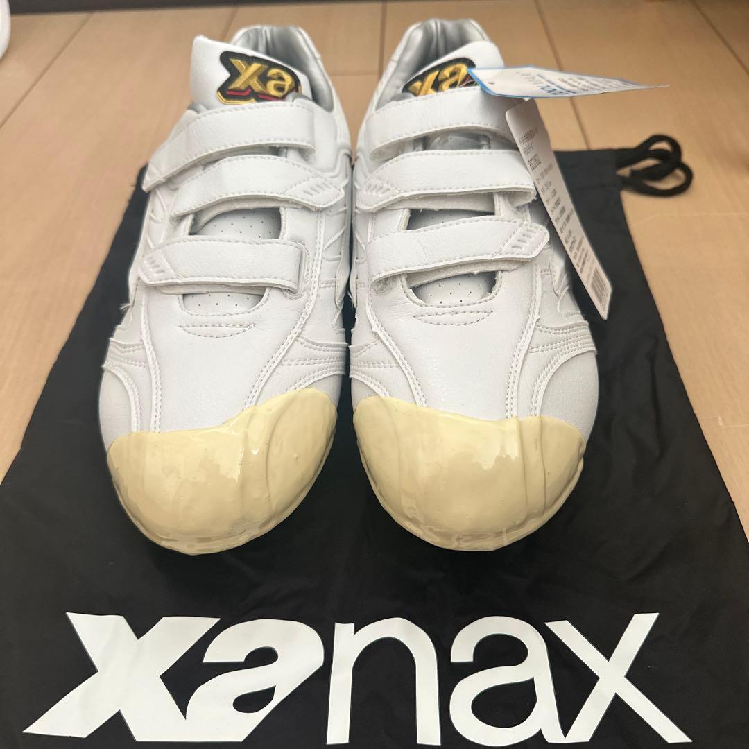 xanax P皮付きベルト式樹脂底野球スパイク