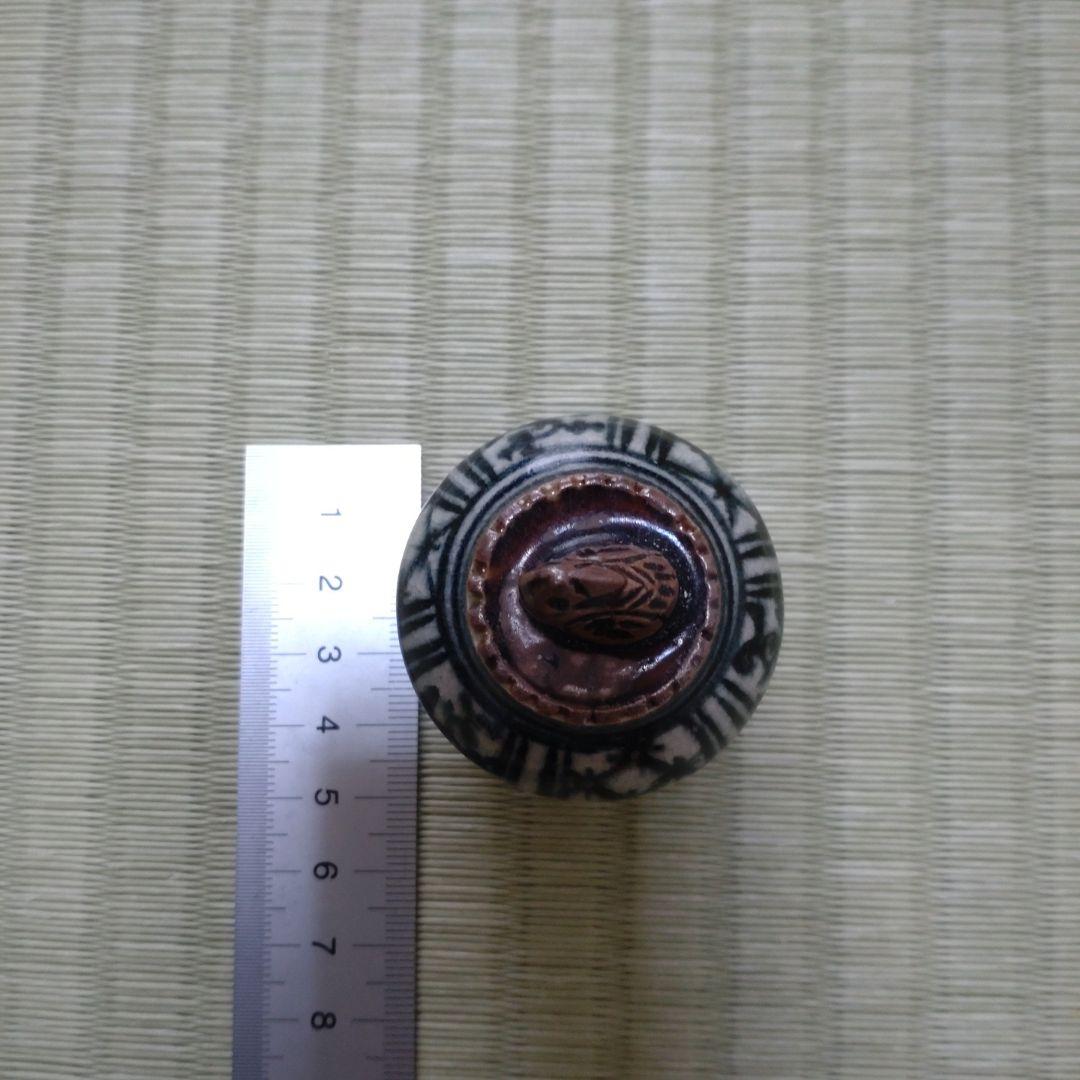 香合　宋胡録