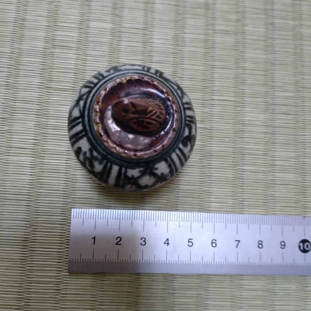 香合　宋胡録