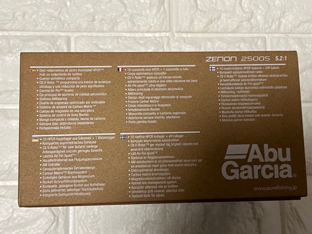 【新品未使用】 Abu Garciaアブ ガルシアZENON ゼノン2500S