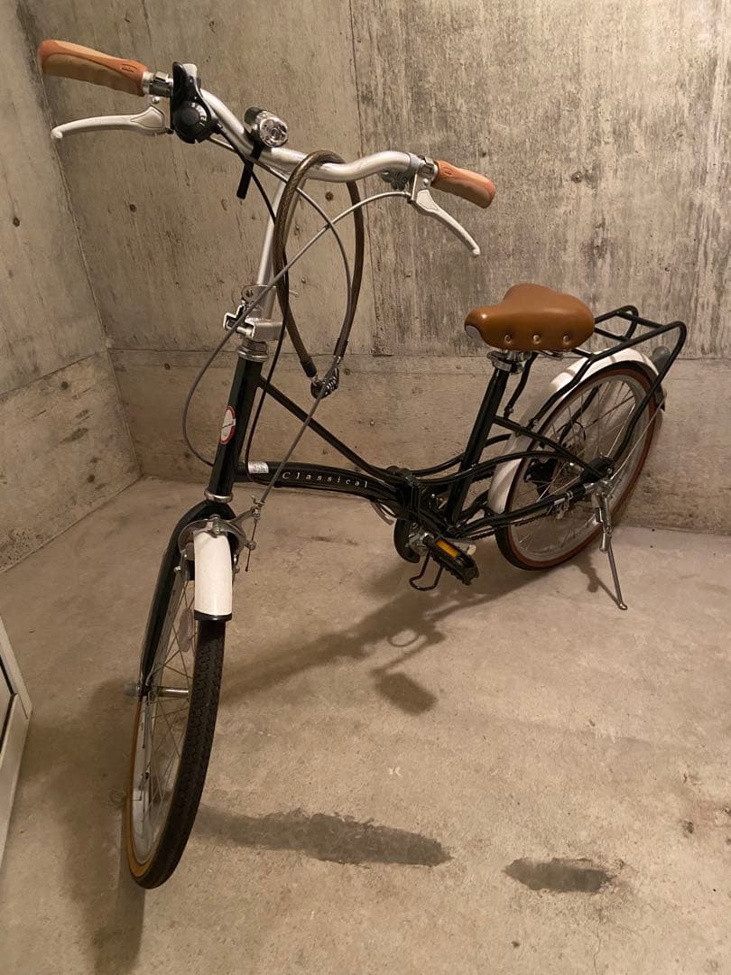 【希少】トップワン　FBC206 折りたたみ自転車　グリーン　ドラマ流れ星
