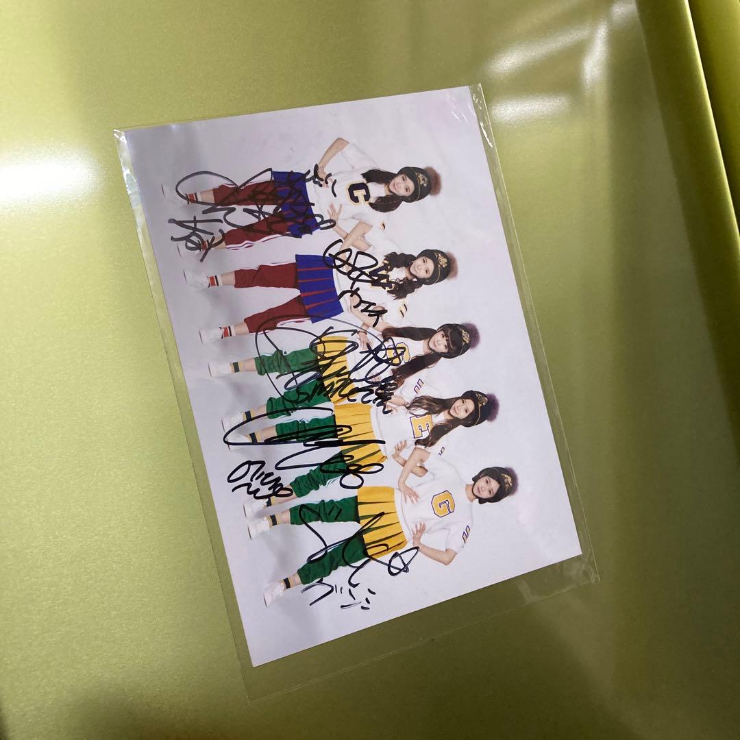 クレヨンポップ　CRAYONPOP 公式サイン写真