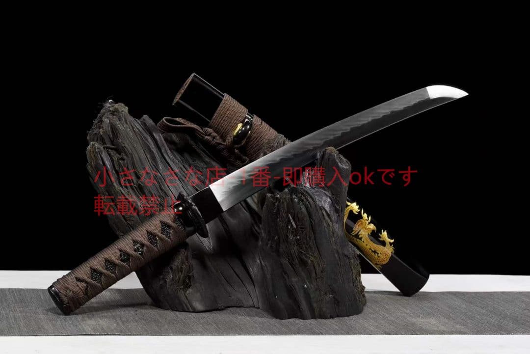 『水のような竜王』古兵器 武具　刀装具　日本刀　模造刀 居合刀  肋差 短刀