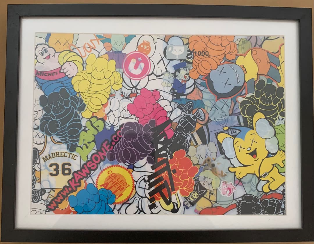 Kaws ポスター