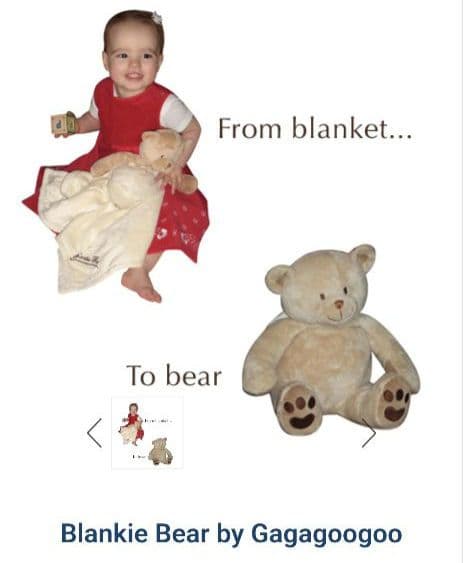 ★新品未使用★Blankie Bear by Gagagoogoo