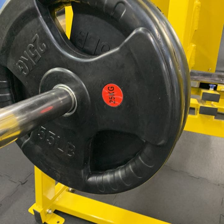 3グリップラバープレート  25kg 4枚