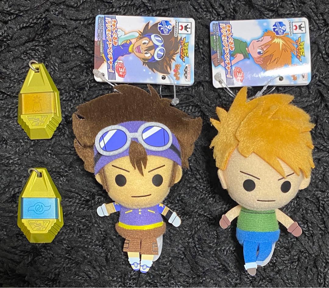 デジモンアドベンチャー デジモン きゅんぐるみ メモリアルグッズ タグ 紋章