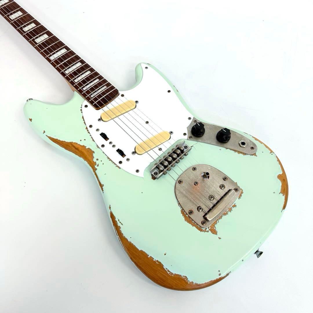 【オーダー品】Mustang Type ハードレリック ムスタング エレキギター