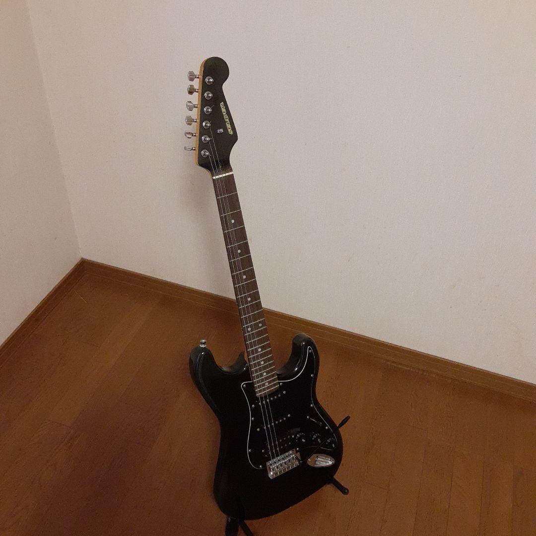 SELDER ブラック エレキギター
