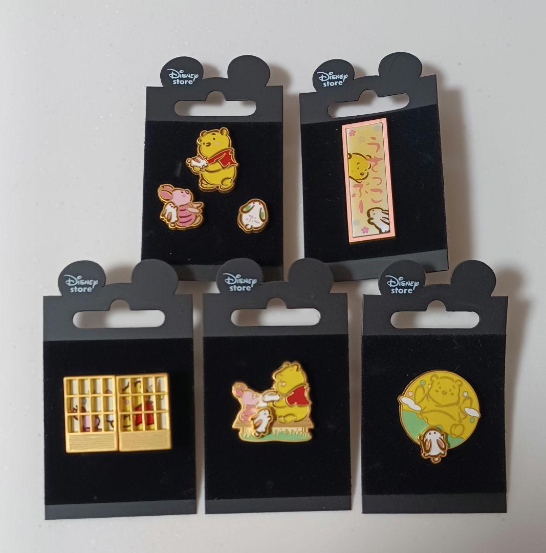 ディズニー　うさっこぷー　ピン　バッジ