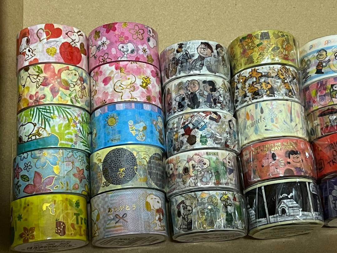 スヌーピー マスキングテープ　まとめ売り