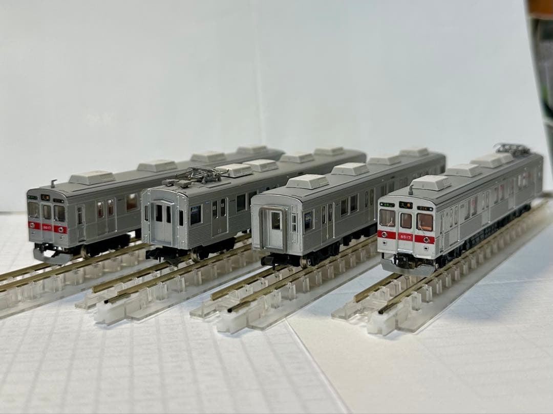 鉄コレ&エコノミーキット改　東急8500系8617Fタイプ4両セット