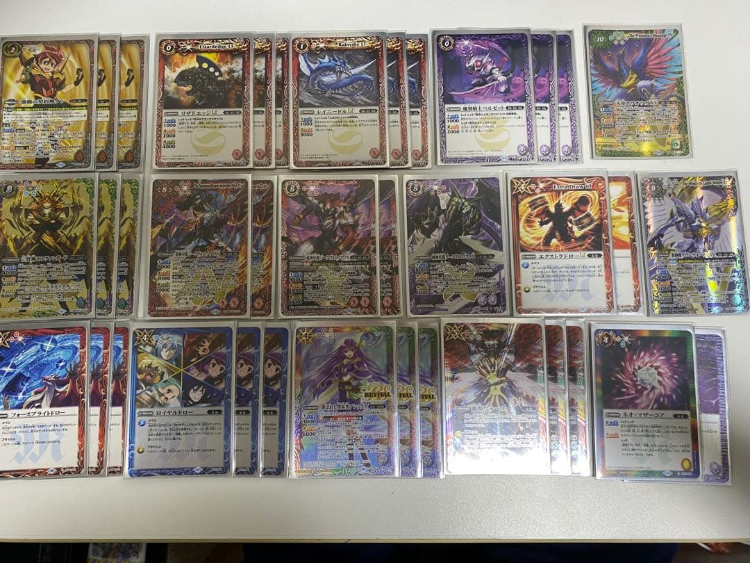 バトスピ　激覇GS &純正激覇　　入れ替えパーツスリーブ付き　即日発送