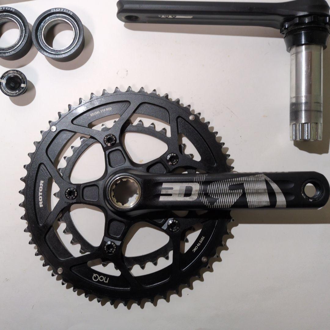 ROTOR 3D クランクセット 52/36 110 BCD