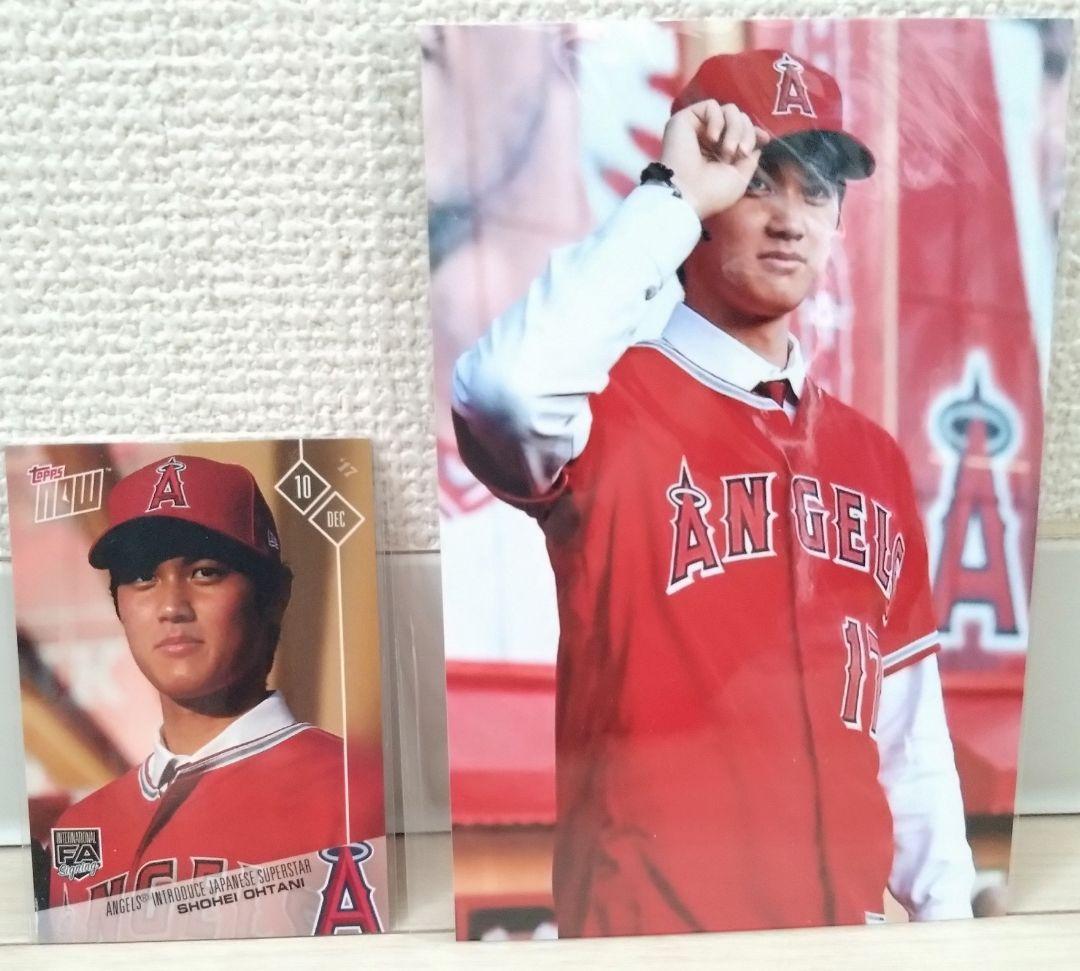 は*る様 大谷翔平　入団会見カード　メジャーリーグ