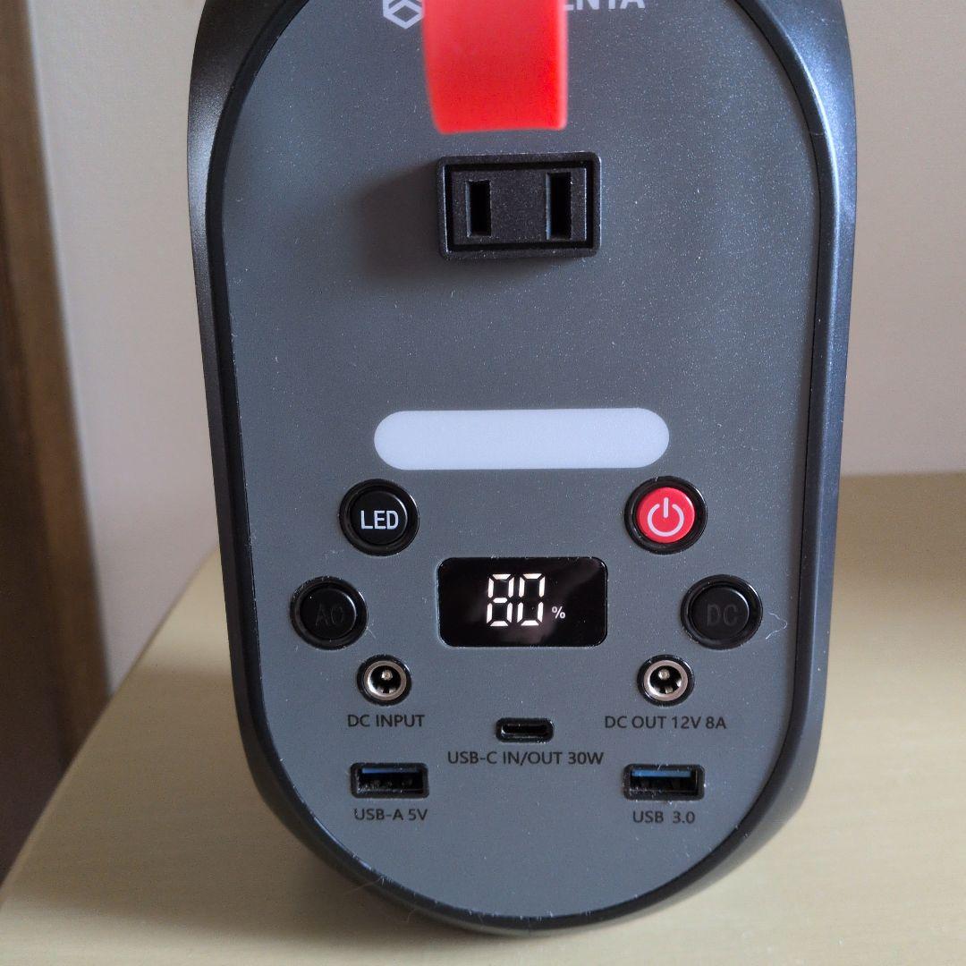 ポータブル電源 SG120 LiFePO4 99.84Wh新品未使用