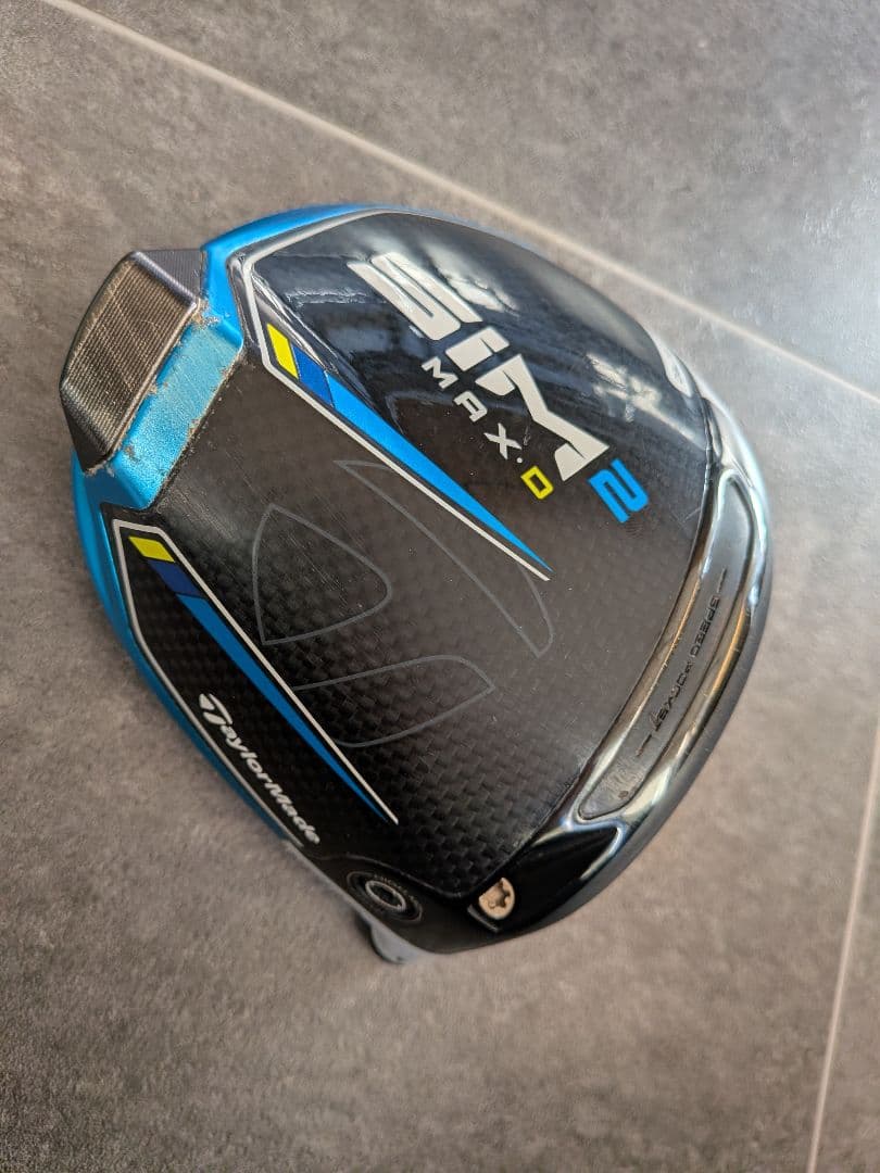 ●名器　日本仕様●テーラーメイド SIM2 MAX-D 10.5° ヘッドのみ