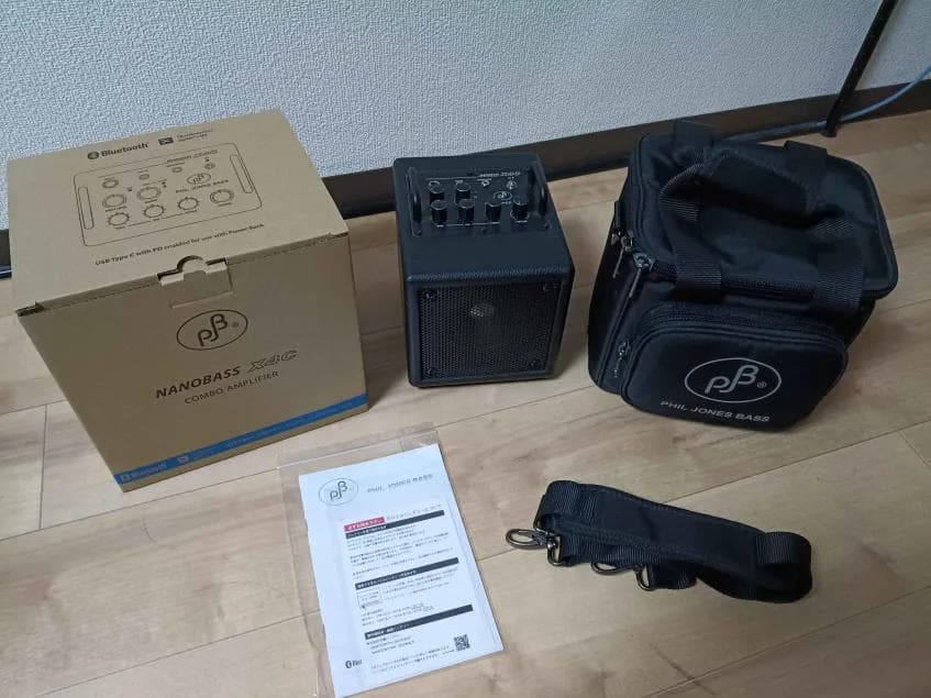 PHIL JONES BASS NANOBASS X4C ＆ 専用キャリーバッグ