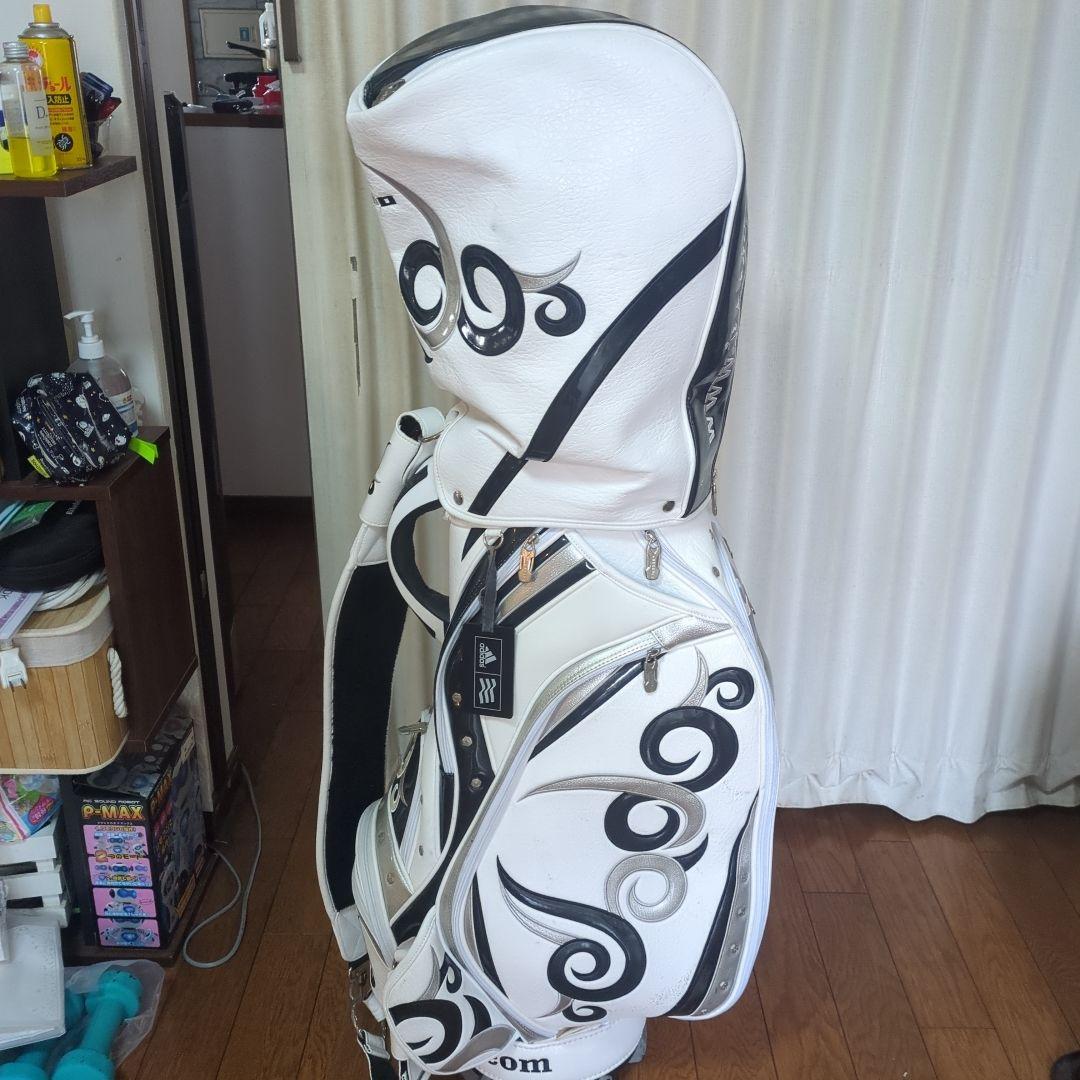 JADO GOLF キャディバッグ ホワイト・ブラック