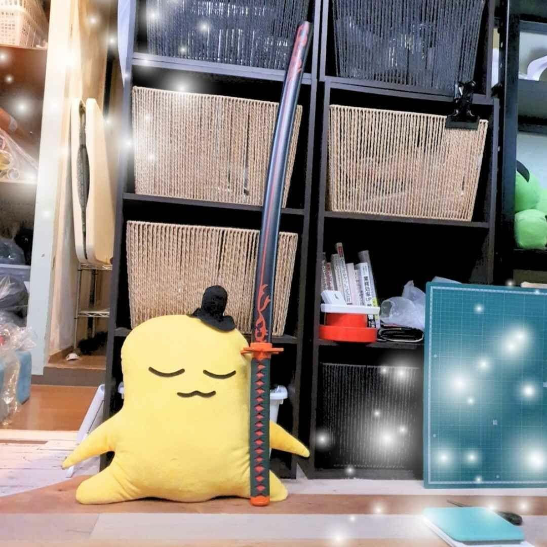 胡蝶しのぶ　日輪刀　コスプレ　金属　刀　剣　国内100㎝ 【残3】