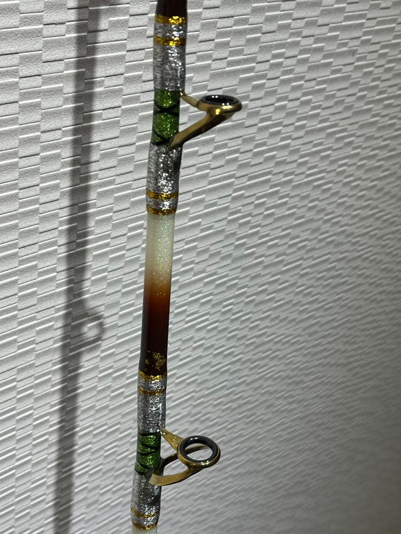 ◇ZEUS◇KING◇24k◇金粉入り◇ロッド◇オーダー◇未使用◇一点物◇限定◇