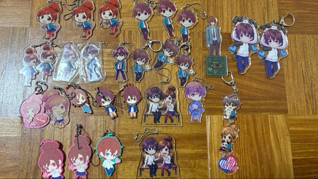 瀬戸口優 榎本夏のアクリルキーホルダーセット
