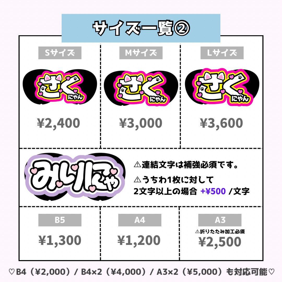 moページ♡ネームボード うちわ文字 連結文字パネル オーダー