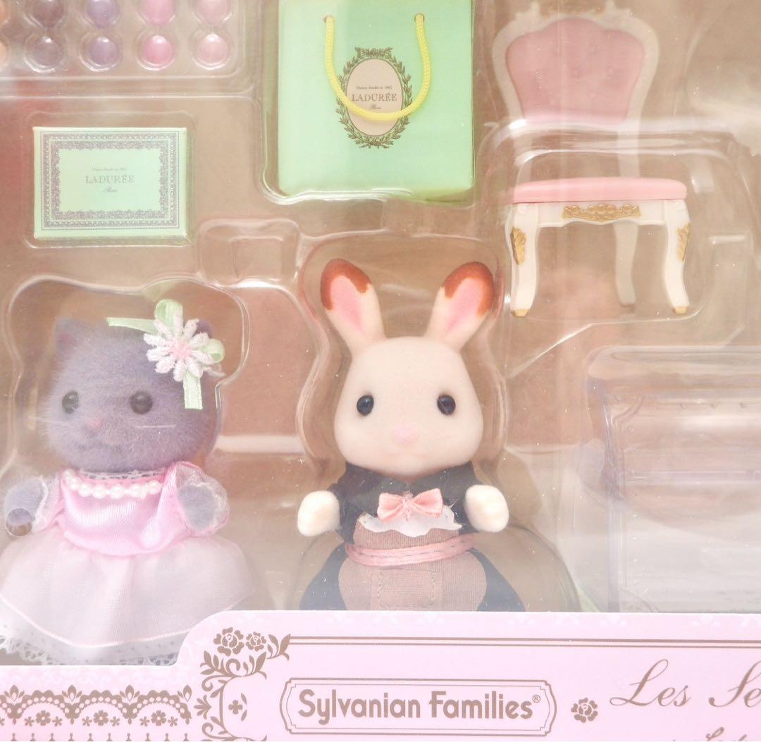 【新品•未開封】シルバニア⭐️スクレbyラデュレ　ラデュレでティータイム⭐️