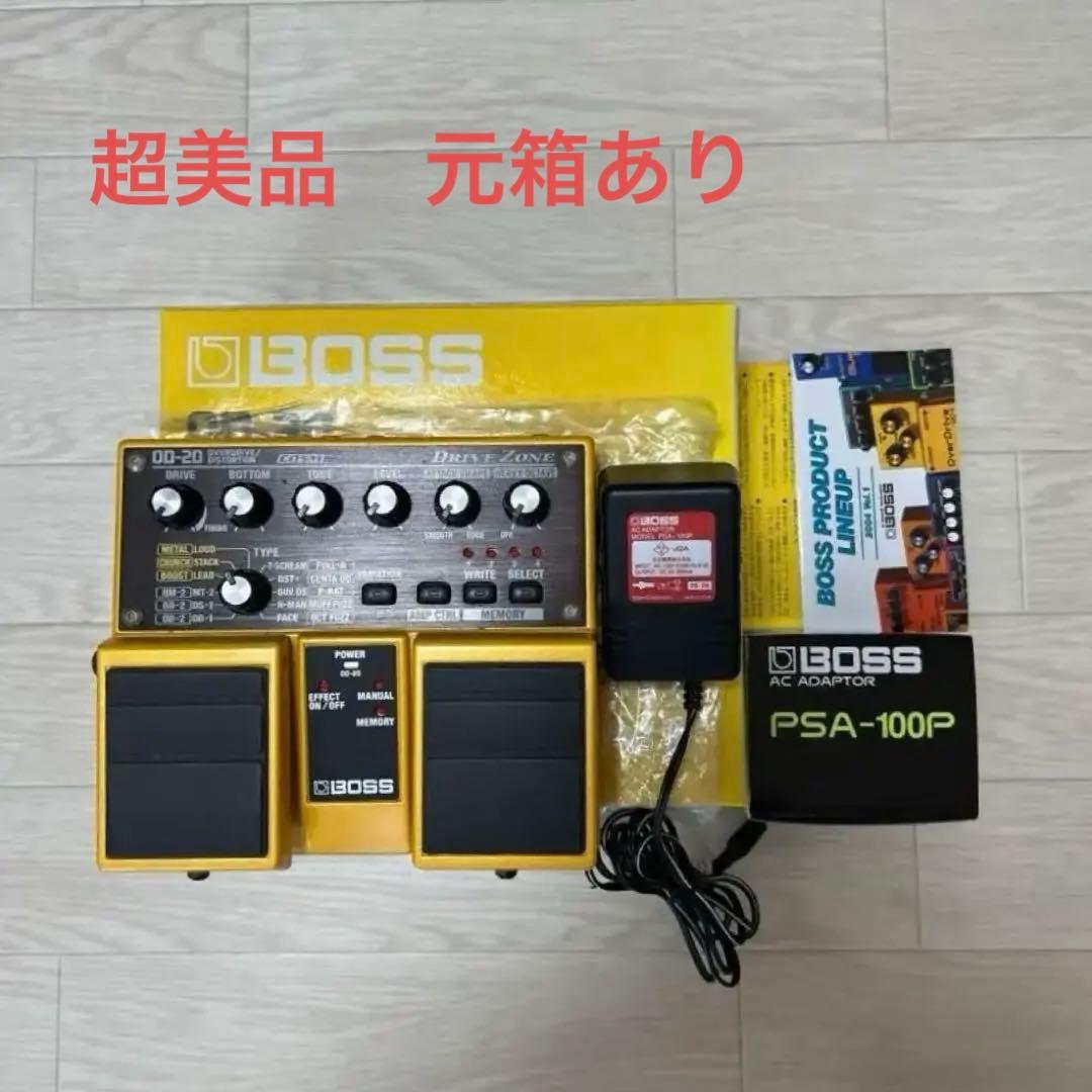 BOSS OD-20 オーバードライブ/ディストーション/ACアダプター