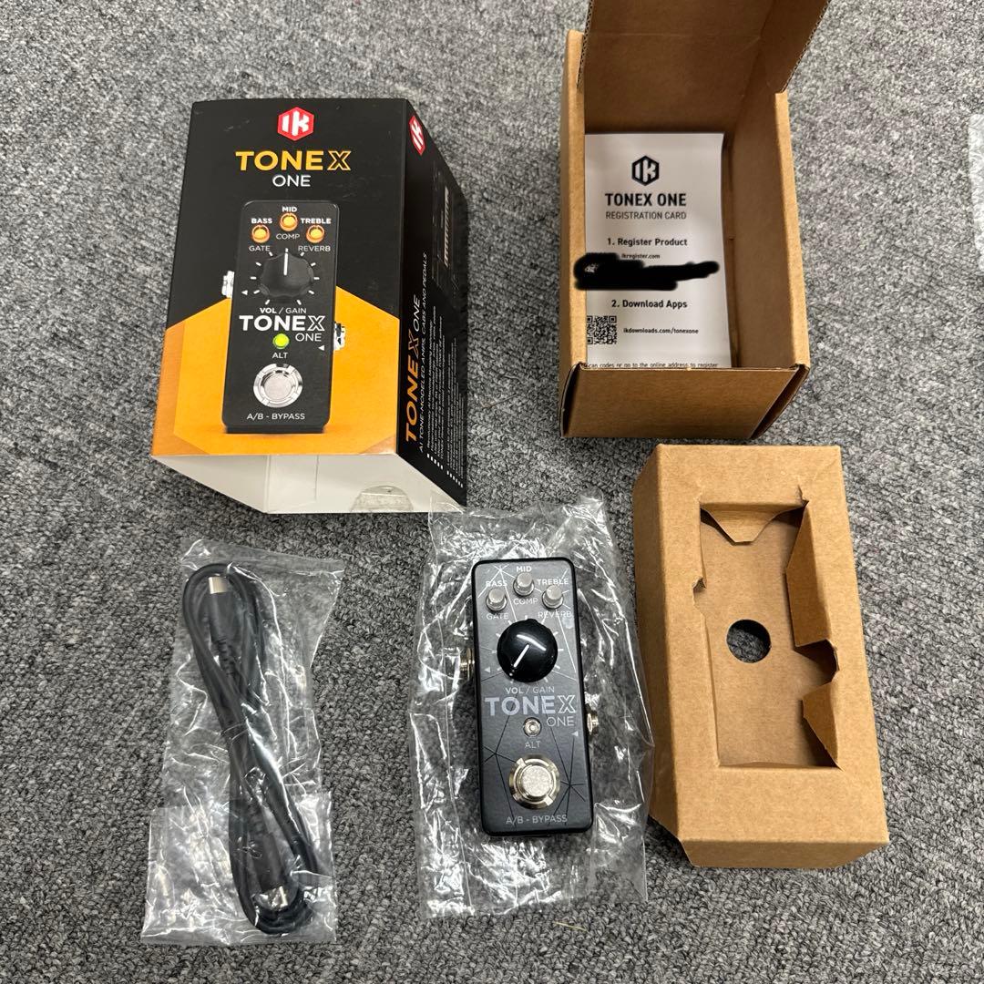 IK multimedia TONEX ONE 中古美品！