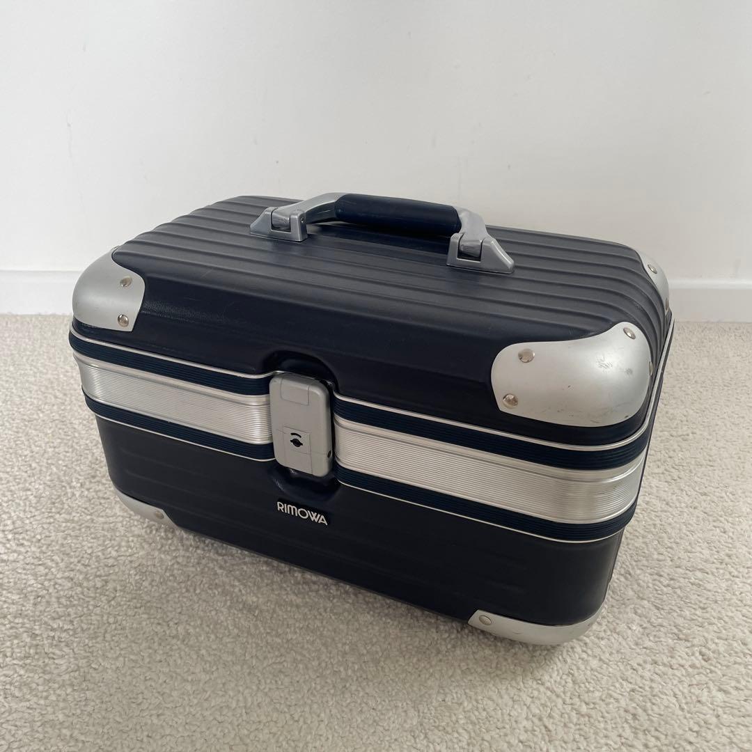 RIMOWA Limbo/リンボ ビューティケース マットブルー 19L 廃盤
