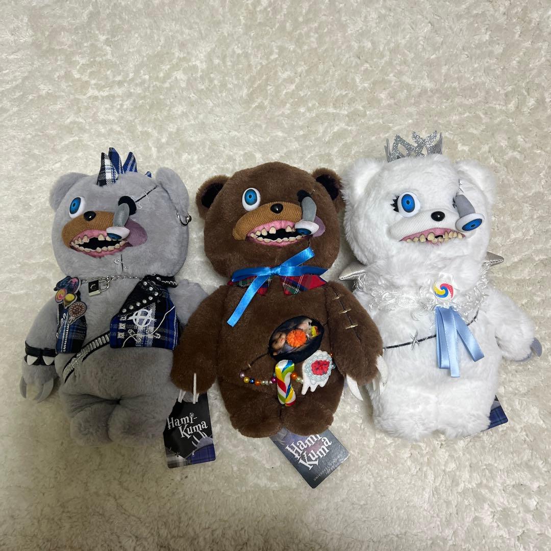 ハミクマ　ハミクマソウル　ハミクマパンク　ぬいぐるみ USJ プラッシュ