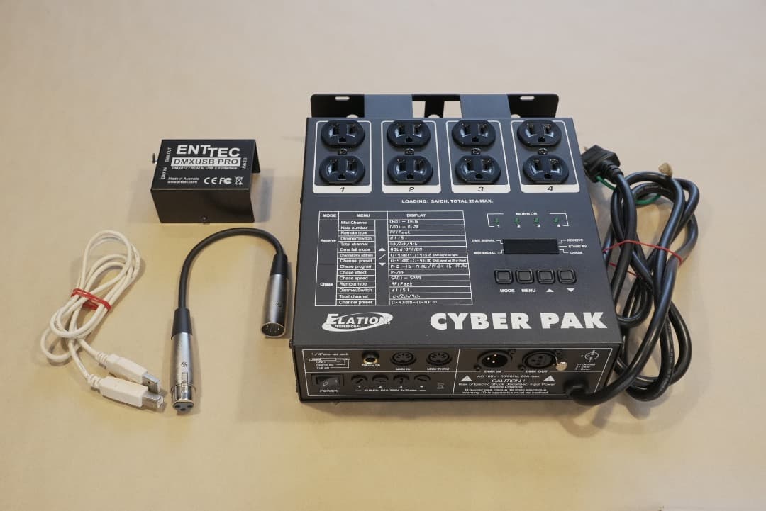 Elation CYBER PAK ✨ENTTEC DMX Interface