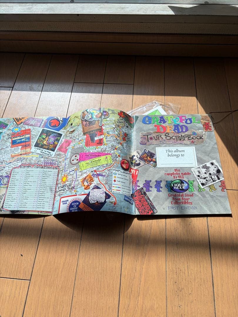 Grateful Dead Bean Bears スクラップブックセット