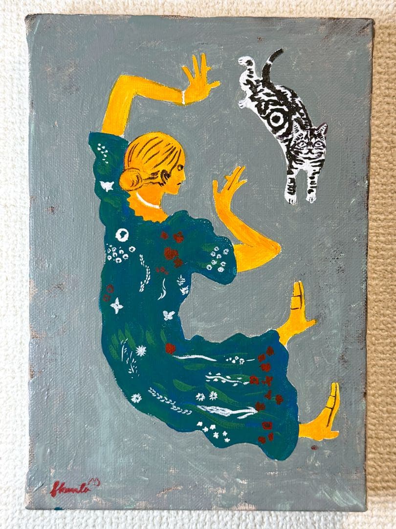 絵画 dancer