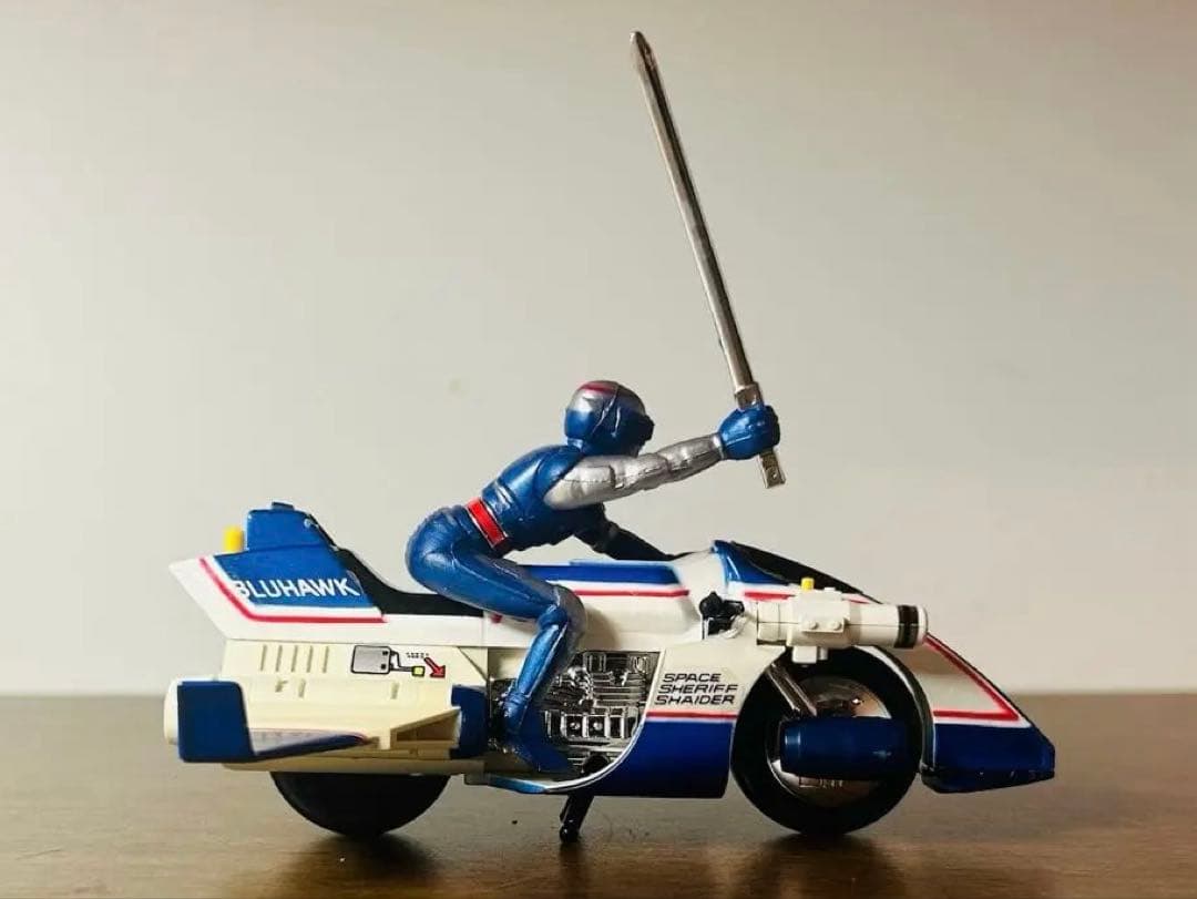 宇宙刑事 シャイダー ポピニカ シリーズ 超次元マシン ブルホーク 超合金