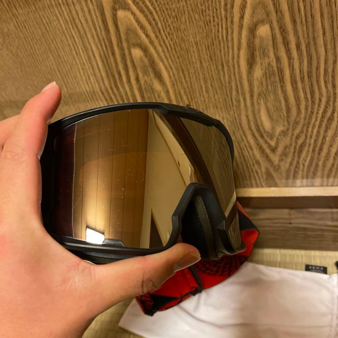 Oakley Lineminner L スノースポーツ ゴーグル ミラー