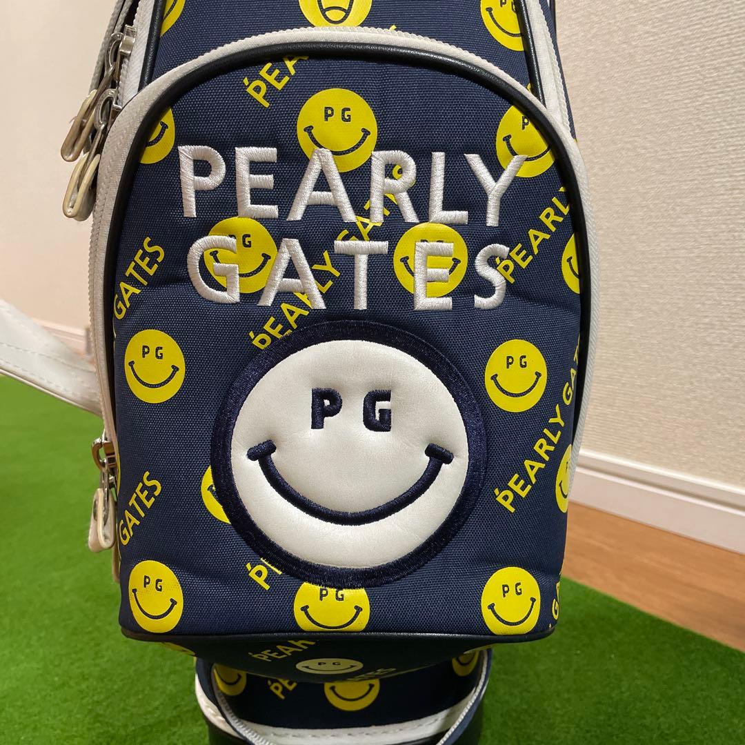 PEARLY GATESパーリーゲイツPGニコスマイルモデルキャディーバック希少