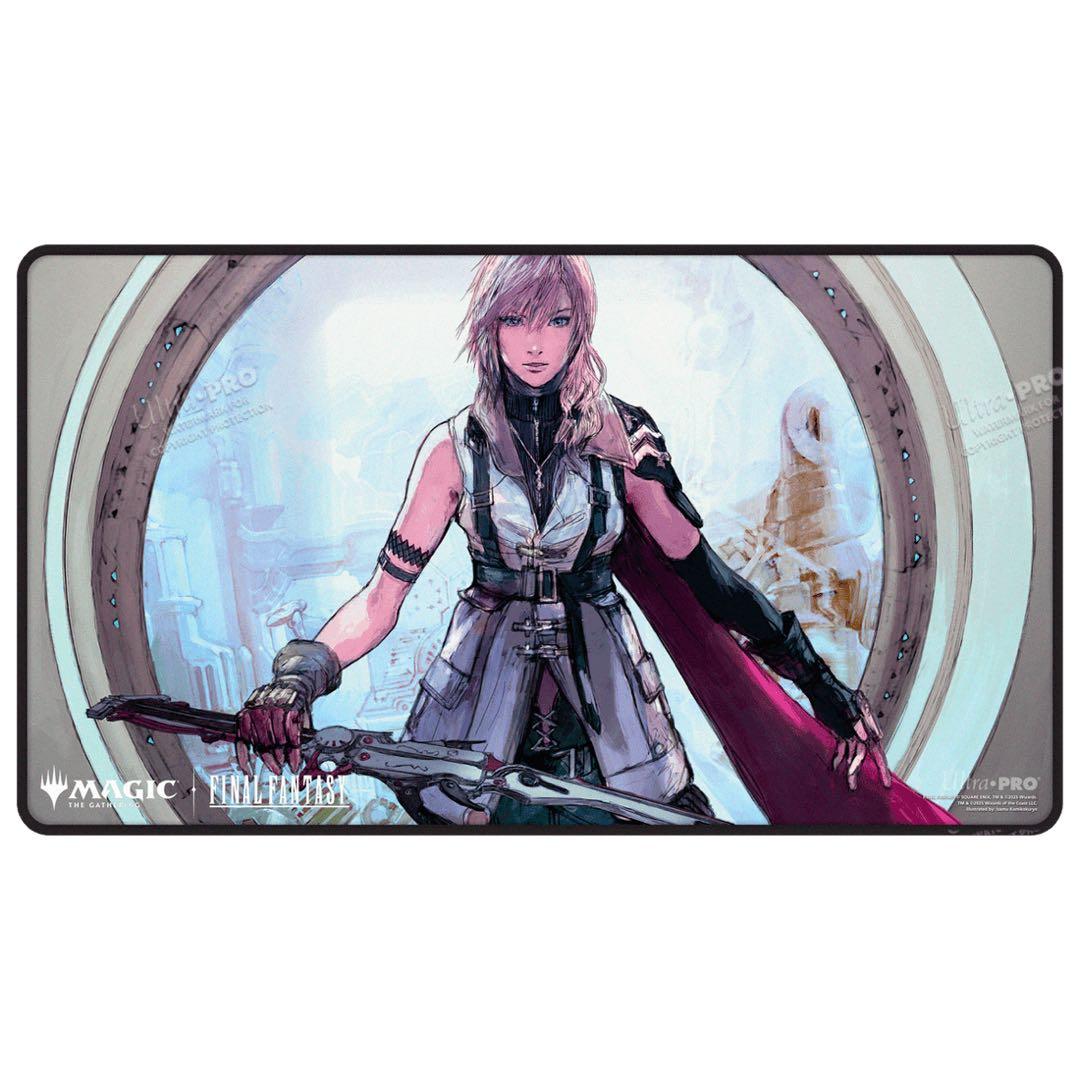 ウルトラプロ/FF 《ライトニング》プレイマット MTG FF ウルプロ