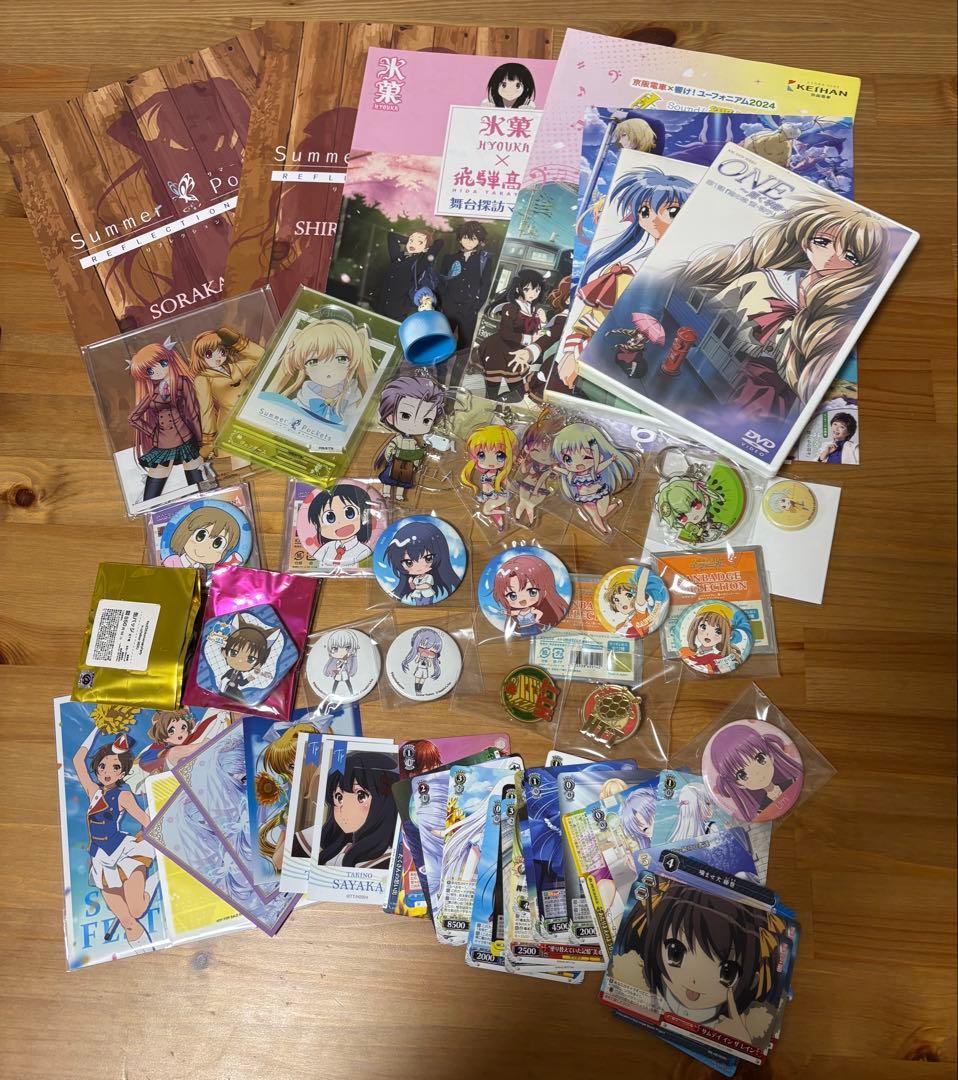 アニメグッズ 190点以上 まとめ売り 京アニ・KEY・ちいかわ