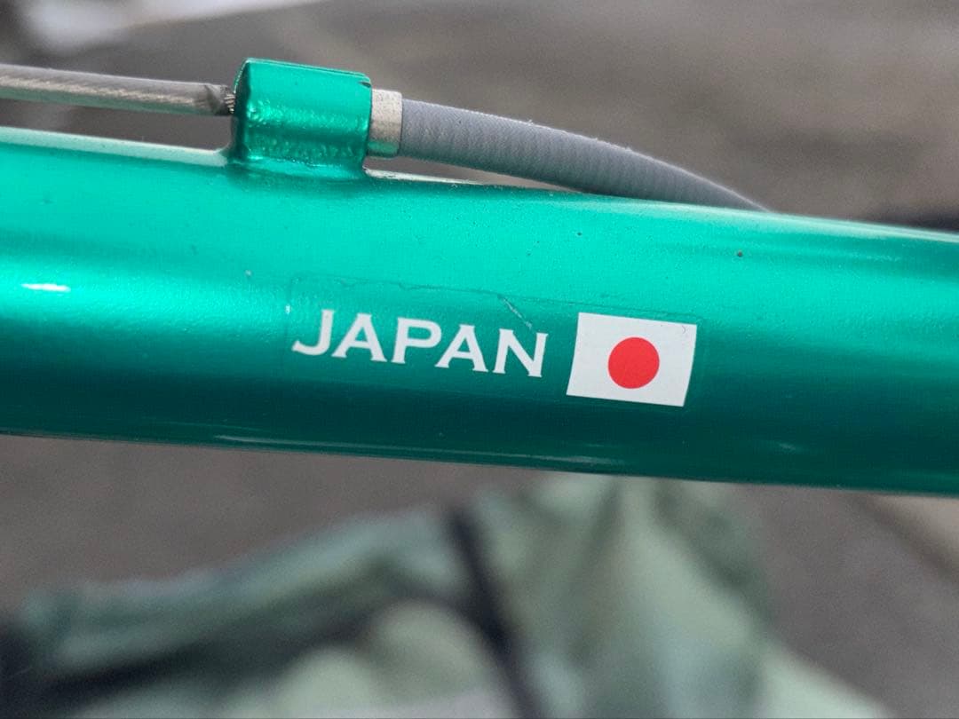 Panasonic ツーリングロードバイクグリーン カバー付き