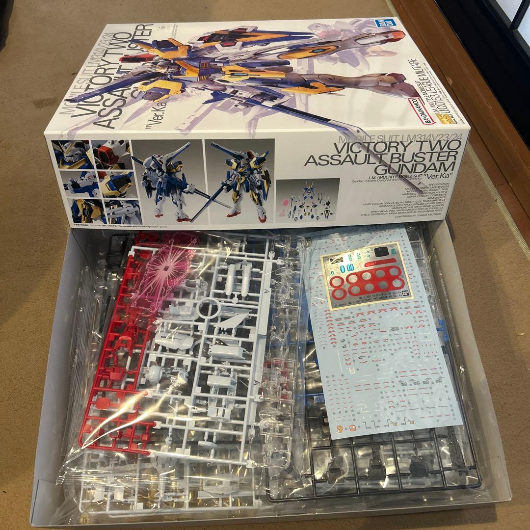 バンダイ 機動戦士Vガンダム MG 1/100 V2アサルトバスターガンダム …