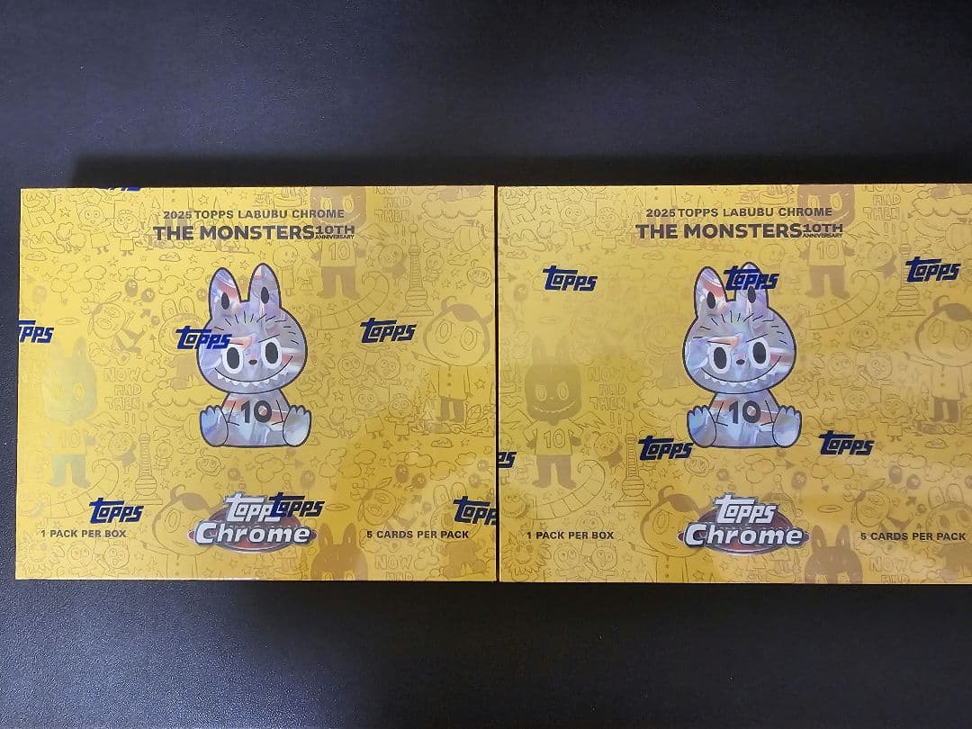 Topps The Monsters ラブブ 10周年記念 BOX×2