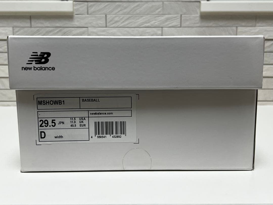 New Balance MSHOWB1 スパイクシューズ 29.5cm 大谷翔平